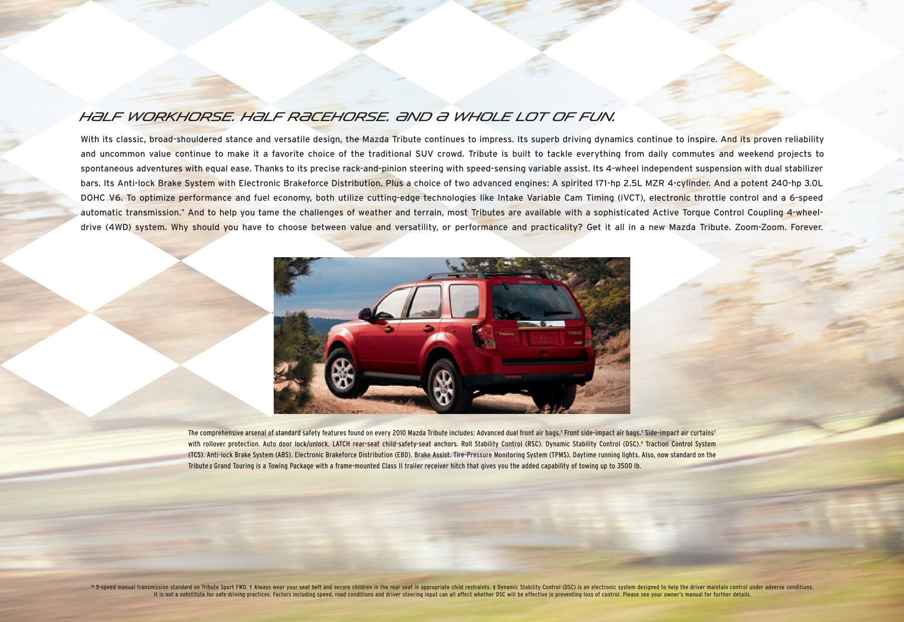 2010 Mazda Tribute Brochure Page 7